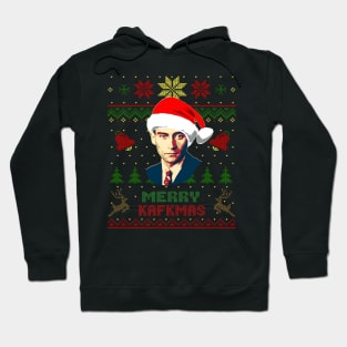 Franz Kafka Funny Merry Christmas Kafkmas Hoodie